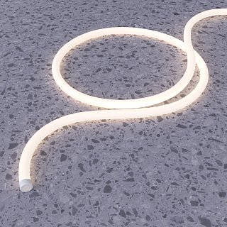 Гибкий неон D22 24В 16Вт/м 3000K IP67 5м