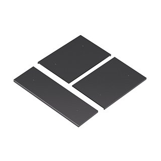 INTELLIGENT ARLIGHT Накладка панели KNX-23-3G-SUF Dark Grey (Backlight) (IARL, IP20 Металл, 2 года)