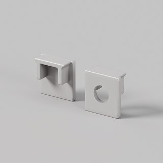 Комплект заглушек (для профиля 53×13) 10 шт., ALM-5313-EC 642067