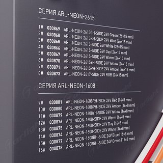 Стенд Гибкий Неон ARL-E11-1760x600mm (DB 3мм, пленка, подсветка) (Arlight, -)