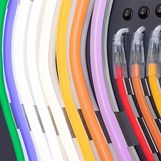 Стенд Гибкий Неон ARL-E11-1760x600mm (DB 3мм, пленка, подсветка) (Arlight, -)