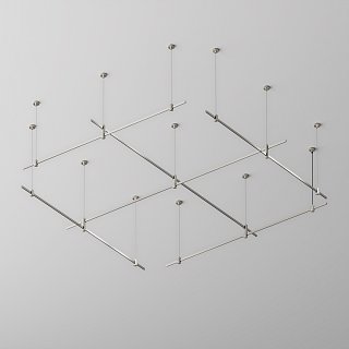 Шинопровод 2 м Flarity платина