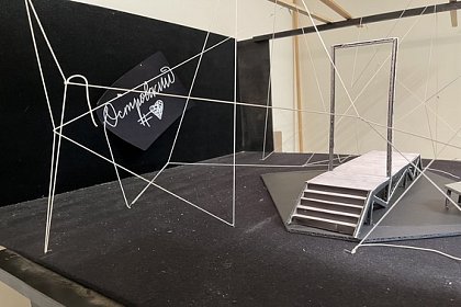 Оригинальный светодизайн сцены театра "Буфф"