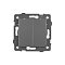 Механизм выключателя двухклавишный самовозвратный SWT-MKR2-PL-GR-V (250V, 10A) (Arlight, -)