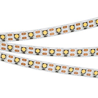 Светодиодная лента RT 2-5000 12V Cx1 Warm3000 2x (5060, 360 LED, CRI98) (Arlight, 16.8 Вт/м, IP20)