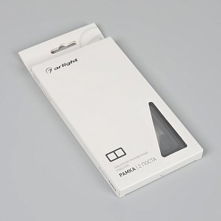 Рамка стеклянная FRM-OMALI-GS-2-BK (Arlight, -)