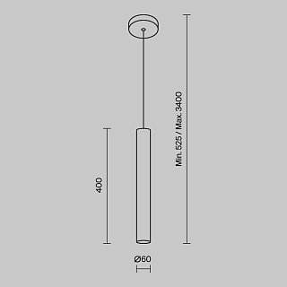 Подвесной светильник Pro Focus GU10x1