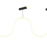 Светильник трековый SLIM, 48В 42W черный 2700-6000К, SL-SLIM-360BL-42-CCT