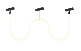 Светильник трековый SLIM, 48В 42W черный 2700-6000К, SL-SLIM-360BL-42-CCT