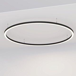 Радиусный профиль 35x35 Ø1500мм 1/4 круга черный