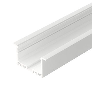 Профиль с экраном SL-LINIA62-F-2500 WHITE+OPAL (Arlight, Алюминий)