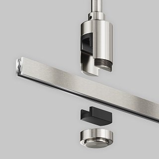 Крепление потолочное Short одинарное 78мм Flarity платина