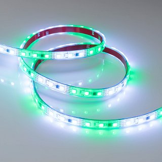 Светодиодная лента SPI-5000PGS-5060-60 12V Cx3 RGB-Auto (12mm, 13.2W/m, IP67) (Arlight, Закрытый, IP67)
