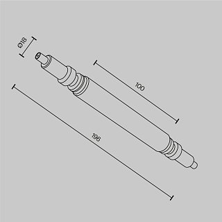 Прямой коннектор для системы Axity
