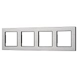 Рамка алюминиевая FRM-PRESTO-ALS-4-GR (Arlight, -)