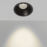 Корпус светильника потолочный встраиваемый  наклонный, Черный, IP20, COMBO-41-BL