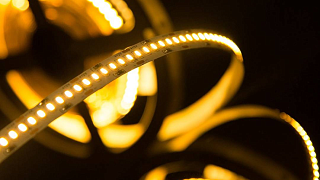 Светодиодная лента  3014, 240 LED/м, 24 Вт/м, 12В , IP20, Цвет: Теплый белый, SWG4240-12-24-WW-M