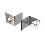 Комплект креплений (для профиля 16×16) 10 шт., ALM009MT