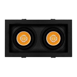 Светильник MS-VORTEX-BUILT-S210x117-2x20W Day4000 (BK-BK, 20 deg, 230V) (Arlight, IP20 Металл, 5 лет)