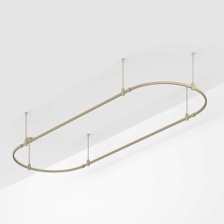 Основание ART-APRIORI-OVAL-ROD-400-3000x1000 (OG) (Arlight, IP20 Металл, 3 года)