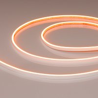 Светодиодная лента герметичная VELA-M240-2.5x6mm 24V Warm2400 (5 W/m, IP65, 5m) (Arlight, узкая)