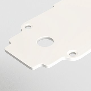 Заглушка торцевая 1шт S35 встраиваемый белый