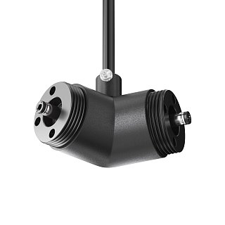 Угловой коннектор 120° для системы Shelf с вводом питания