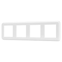 Рамка пластиковая FRM-VERSA-PL-4-WH (Arlight, -)