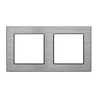 Рамка алюминиевая FRM-PRESTO-ALS-2-GR (Arlight, -)