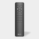 Пульт кнопочный 4 зоны CCT+MONO черный