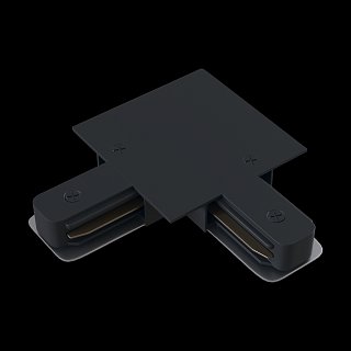 Коннектор L-образный Unity встраиваемый черный