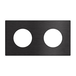 Рамка алюминиевая FRM-PRESTO-ALR-2-BK (Arlight, -)