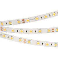 Светодиодная лента RT 2-5000 24V Cool 8K 2x (5060, 300 LED, LUX) (Arlight, 14.4 Вт/м, IP20)