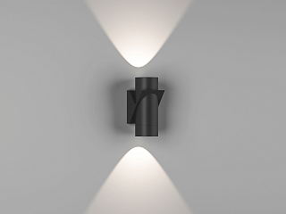 Светильник настенный GW SPRUT черный, GW-A213-6-BL-WW