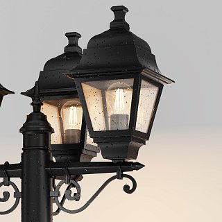 Садово-парковый светильник Abbey Road E27х3 60Вт IP 44