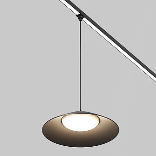 Уличный трековый светильник Campana Elasity IP 3000К 12Вт 120° черный