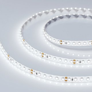 Светодиодная лента RTW 2-5000SE 24V White 2x(3528, 600 LED, LUX) (Arlight, 9.6 Вт/м, IP65)