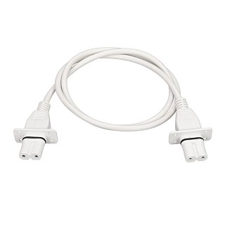 Коннектор ARL-TAIL-1000-CON-FF-2pin (WH) (Arlight, IP20 Пластик, 5 лет)