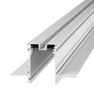 Трек SY 24В встраиваемый без проводов Белый, 2м, SY-601201-RC-2-WH