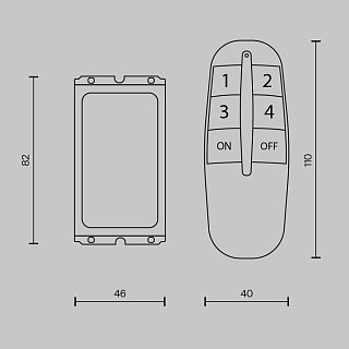 Пульт для управления освещением