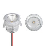 Светильник ALT-LODESTAR-HANDRAIL-R27-1.5W Day4000 (GR, 70 deg, 12-24V) (Arlight, IP67 Металл, 3 года)