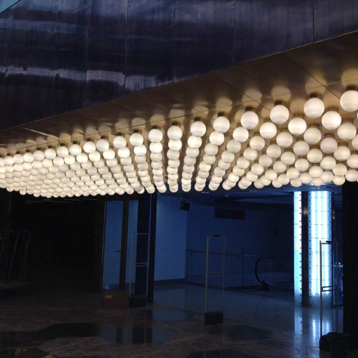 Светодиодные лампы Arlight, установленные в люстры