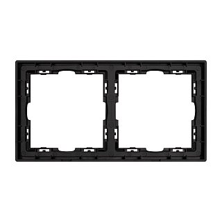 Рамка пластиковая FRM-NOBE-SFPL-2-BK (Arlight, -)