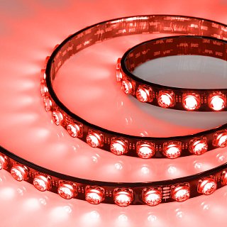 Светодиодная лента герметичная FLT-PS-S42-BLACK-23mm 24V RGB (21 W/m, IP67, 15deg, 5m) (Arlight, -)