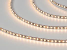 Светодиодная лента 3528, 120 LED/м, 9,6 Вт/м, 12В , IP20, Цвет: Теплый белый, SWG3120-12-9.6-WW-M