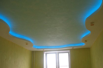 RGB подсветка в интерьере