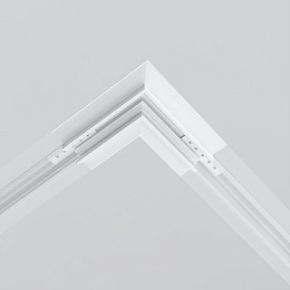 Коннектор угловой Exility для встраиваемого низкопрофильного шинопровода