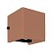 Светильник LGD-PERAN-WALL-S120x120-6W Warm3000 (Beige red, 0-80 deg, 230V) (Arlight, IP65 Бетон, 3 года)