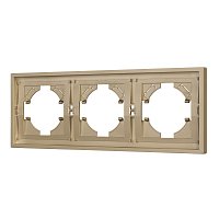 Рамка пластиковая FRM-TENDO-SFPL-3-GD (Arlight, -)