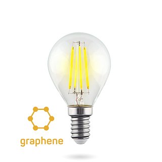 Светодиодная лампа Crystal Graphene Globe 9W 2800K E14 360°